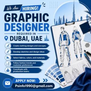 Graphic Designer Required in Dubai
