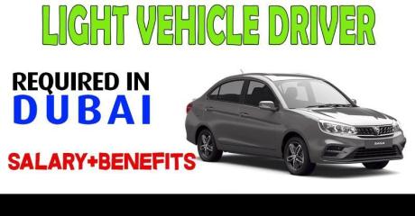 Light Vehicle Driver Required in Dubai
