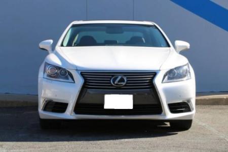 Lexus LS 460 white 2015