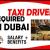 TAXI DRIVER REQUIRED IN DUBAI