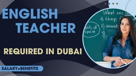 English Teacher Required in Dubai