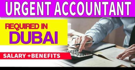 Urgent Accountant Required in Dubai