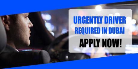 URGENTLY DRIVER REQUIRED IN DUBAI