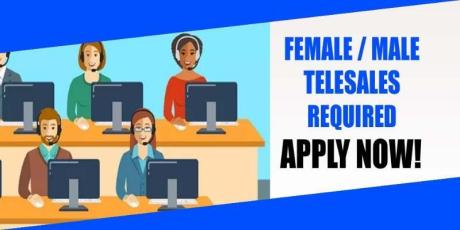FEMALE-MALE TELESALES REQUIRED IN DUBAI