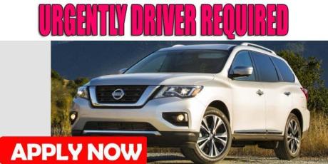 URGENTLY DRIVER REQUIRED