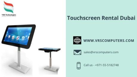 Touch Screen Rentals at VRS Technologies in Dubai