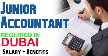 Junior Accountant Required in Dubai