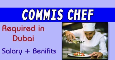 Commis Chef Required in Dubai -