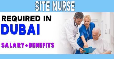 Site Nurse Required in Dubai
