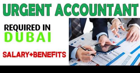 Urgent Accountant Required in Dubai