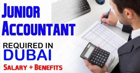 Junior Accountant Required in Dubai