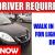 DRIVER REQUIRED