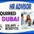 HR Advisor Required in Dubai