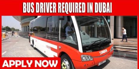 BUS DRIVER REQUIRED IN DUBAI