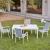 Danube Home 6-seater dining set - outdoors