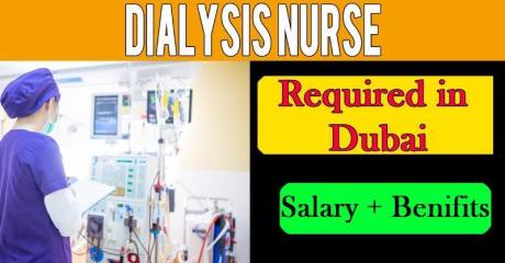 Dialysis Nurse (Female) Required in Dubai