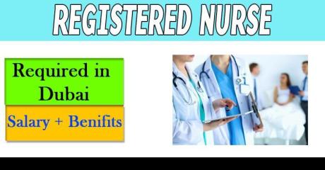 Registered Nurse Required in Dubai