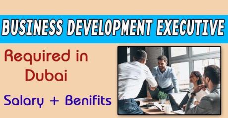 Business Development Executive Required in Dubai
