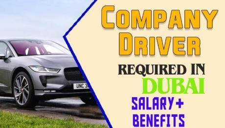 Company Driver Required in Dubai