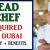 Head Chef Required in Dubai