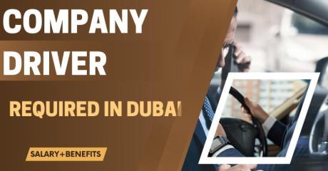 Company Driver Required in Dubai