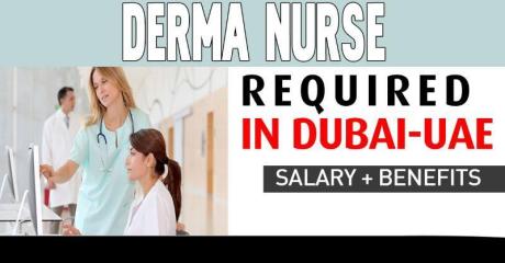 Derma nurse Required in Dubai