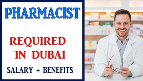 Pharmacist Required in Dubai