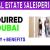 Real Estate Salesperson Required in Dubai