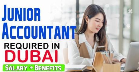 Junior Accountant Required in Dubai