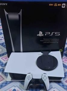 Ps5 digital version 1 Controller with stand under warranty for sale -
