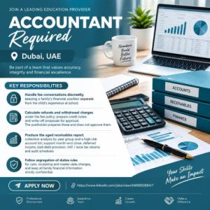 Accountant Required in Dubai