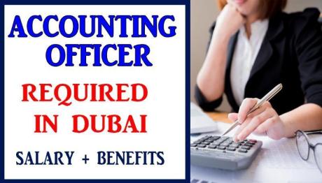Accounting Officer Required in Dubai