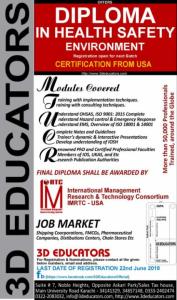 Diploma in Health Safety Environment