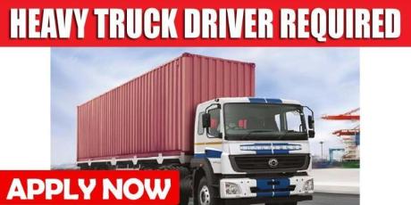 HEAVY TRUCK DRIVER REQUIRED