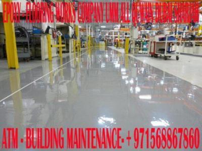 Warehouse Epoxy Flooring Works Company in Umm Al Quwain Dubai Sharjah Ajman UAE