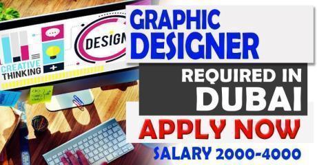 GRAPHIC DESIGNER REQUIRED IN DUBAI