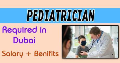 Pediatrician Required in Dubai