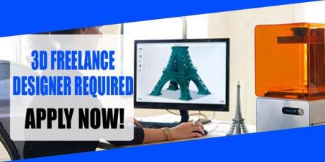 3D FREELANCE DESIGNER REQUIRED IN DUBAI
