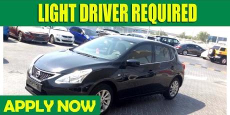 LIGHT DRIVER REQUIRED