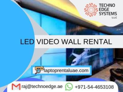 LED Video wall Rental leaping towards engaging the audience