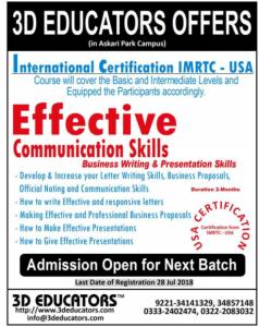 Effective Communications Presentation & Speaking Skills