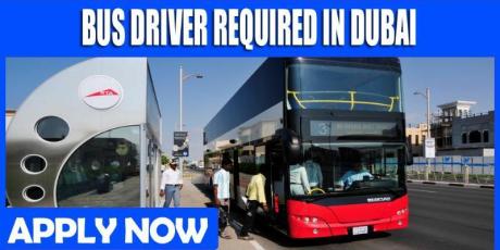 BUS DRIVER REQUIRE IN DUBAI