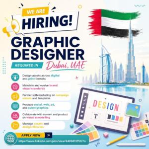 Graphic Designer Required in Dubai