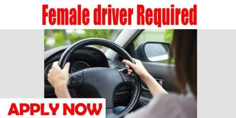 Female driver Required