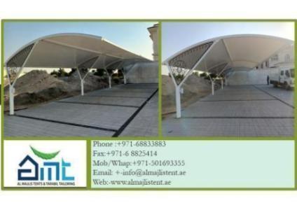 Car Parking shade !pool shade !tensile shade - Dubai