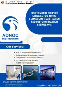 Your Next Business Milestone Starts with ADNOC Qualification