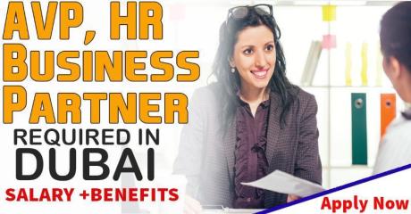 AVP, HR Business Partner, UAE Nationals Only Required in Dubai