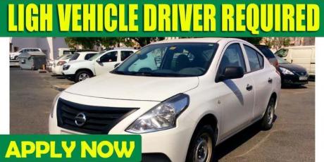 LIGH VEHICLE DRIVER REQUIRED