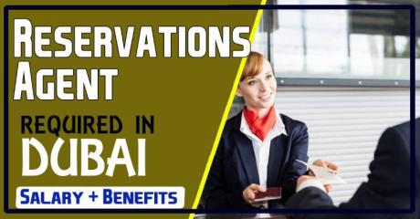 Reservations Agent Required in Dubai