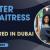 Waiter / Waitress Required in Dubai